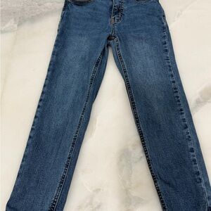 Elsie Girls High Rise Skinny Jeans | Size 7 Regular | Dark Wash Stretch Denim